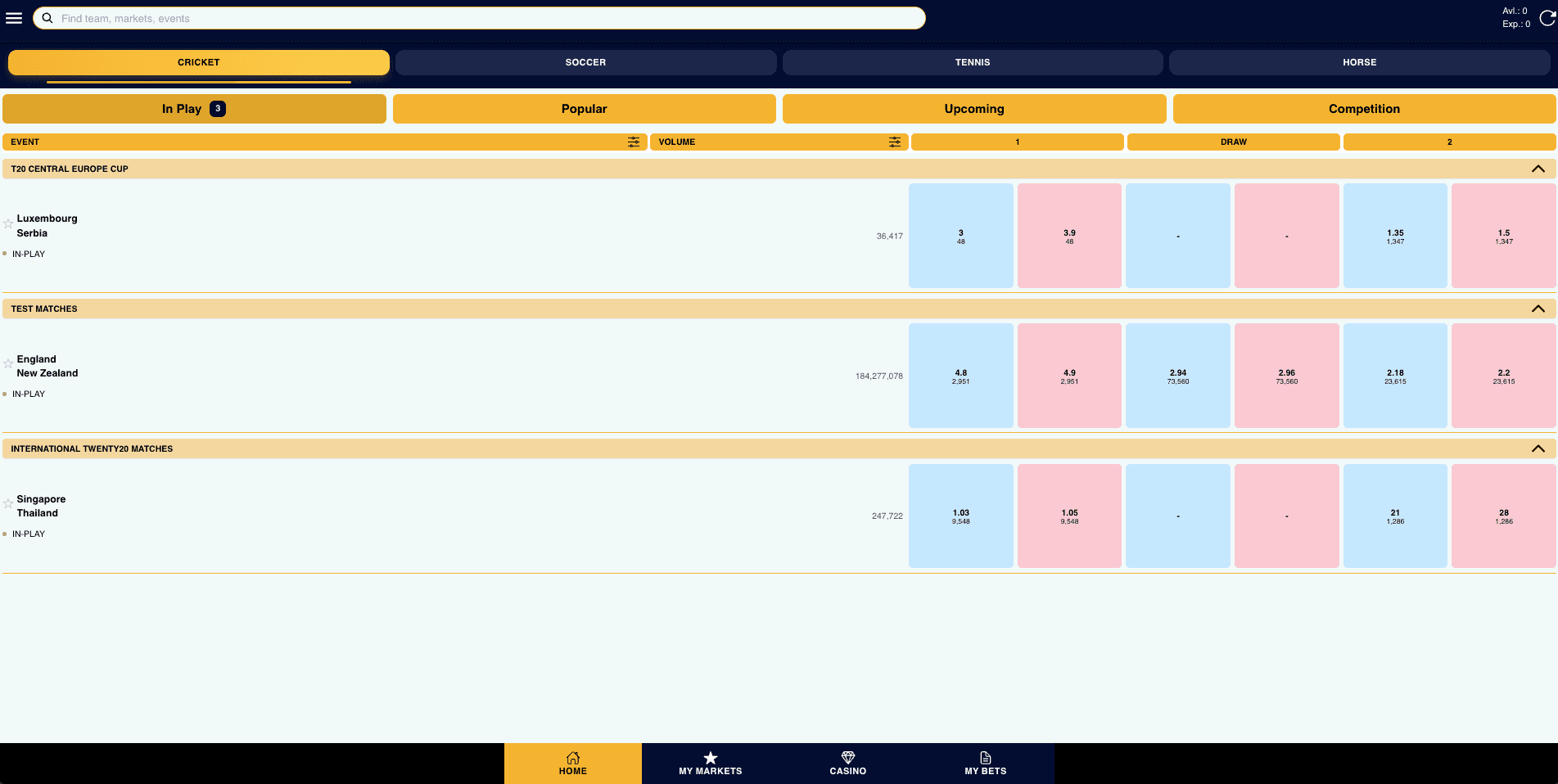 White-Label Sports Betting Platform screenshot 1 of 3