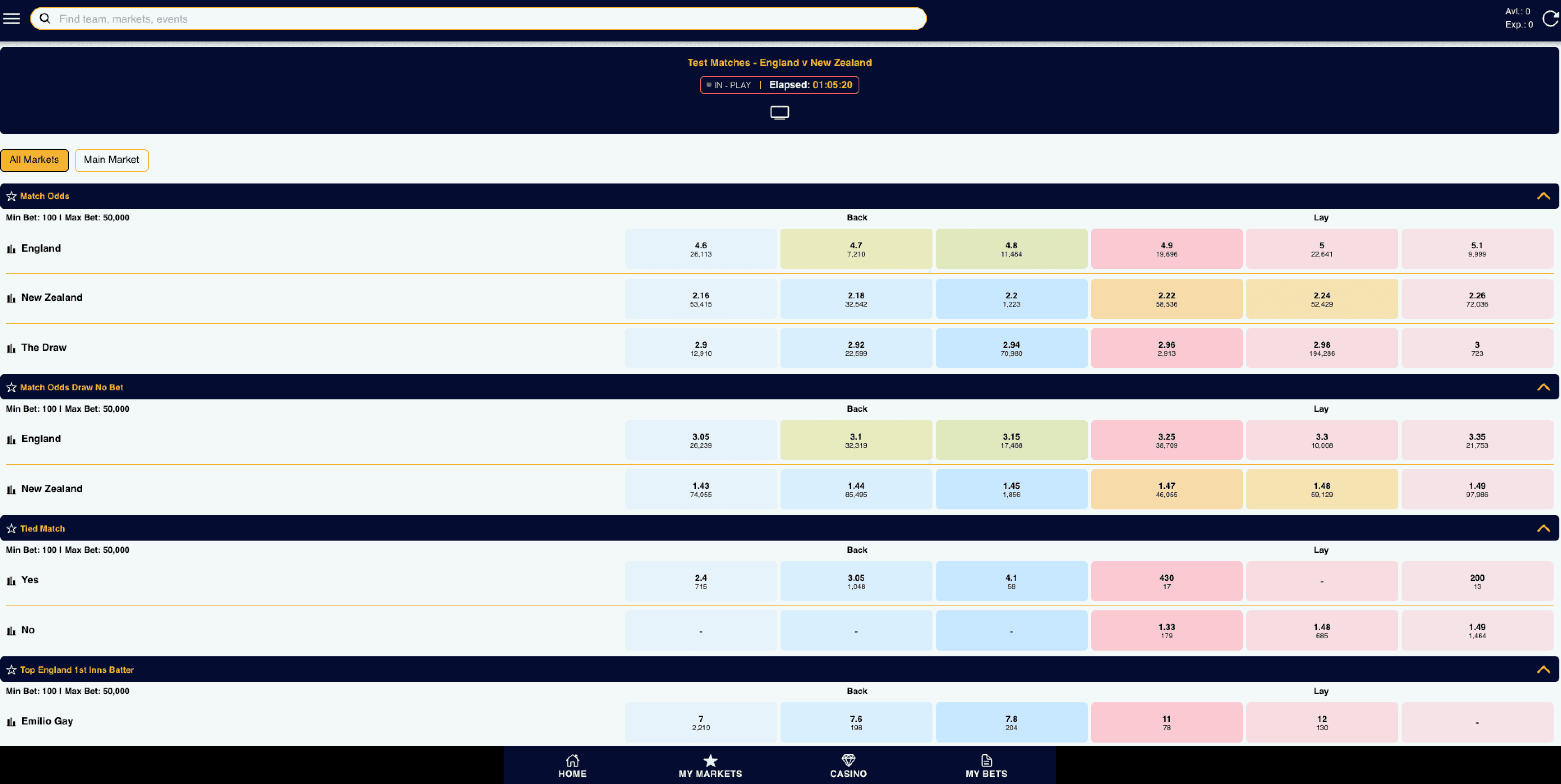 White-Label Sports Betting Platform screenshot 2 of 3
