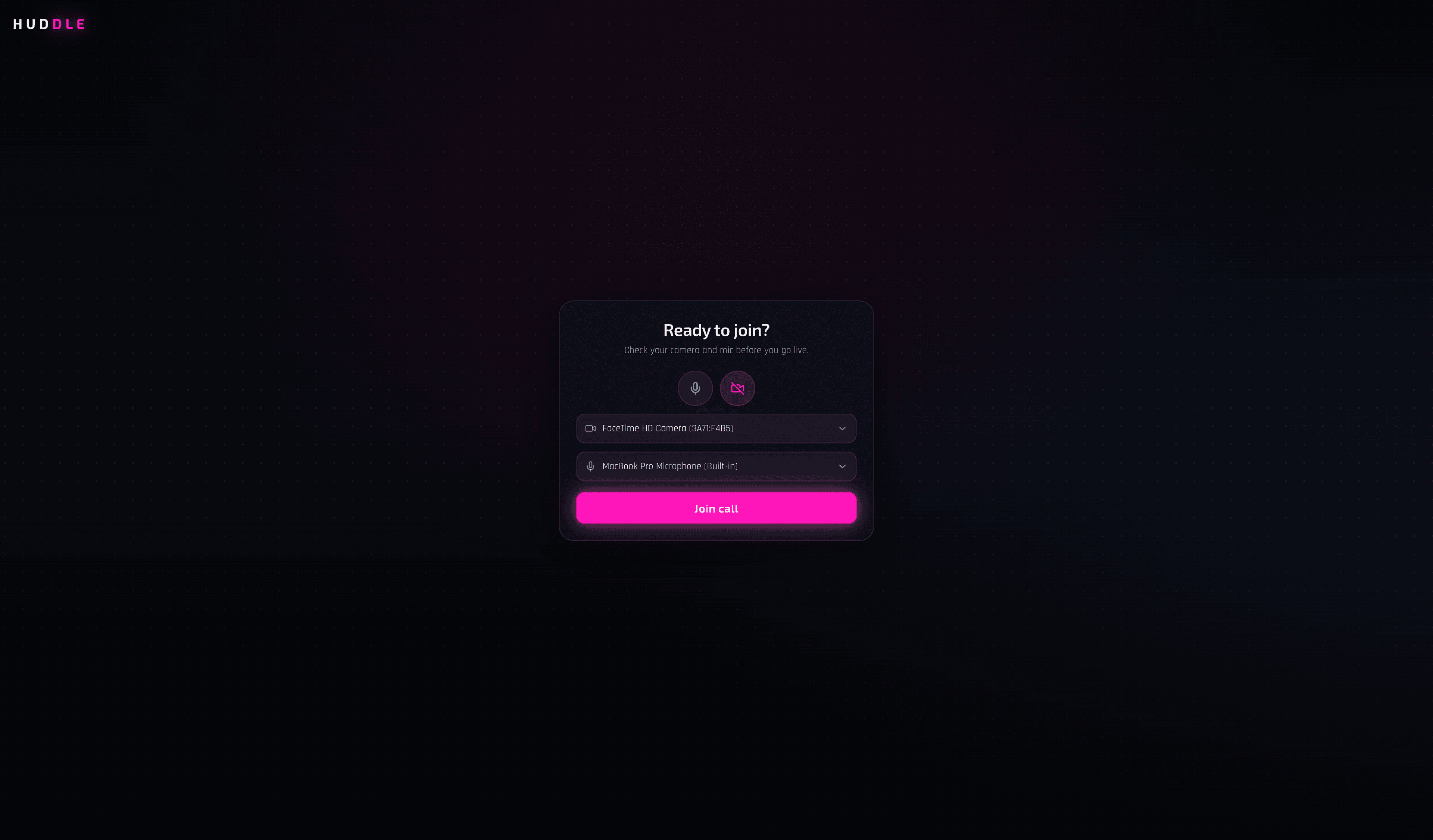 Huddle — Self-Hosted Video Conferencing screenshot 3 of 4